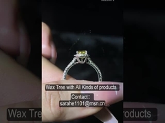 Rings en argent sterling 925 CZ AAA Pièces de zirconium cubique de haute qualité 1.0-1.5-2.0 mm Taille de pierre