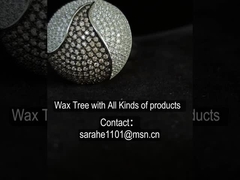 AAA Grade 925 Argent CZ Anneaux 9.8g Argent Sterling Ensemble de fiançailles en coupe ronde