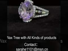 Saphir 925 Anneaux de pierre précieuse d'argent 5.3g Octobre Anneaux de fiançailles de pierre de naissance