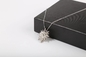 Le pendant formé par Sun argenté du pendant 925 savoureux pour le collier d'amour de DIY charme Valentine Gift Heart
