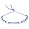 Bijoux réglables S925 glissant le bracelet de tennis de bracelets à chaînes pour des femmes