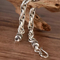 Antiquité faite main de S925 Chunky Chain Link Bracelet Mens