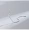 La personnalité minimaliste 925 Sterling Silver Bracelet Love Knot perle les bijoux à chaînes