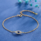 Sterling Silver Bracelet des femmes 925, bracelet d'or blanc pour des femmes