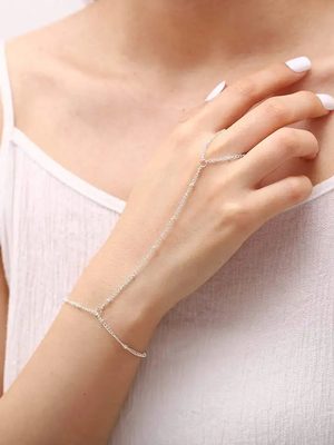 Le concepteur personnalisé par bracelet argenté simple de femmes élégantes 925
