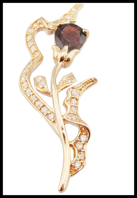 L'occasion quotidienne pendentif de pierre précieuse en argent sterling 925 avec tourmaline colorée