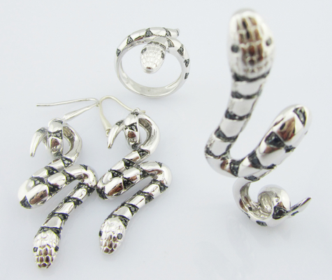 Jeux classiques en argent sterling avec un bracelet en 18 pouces