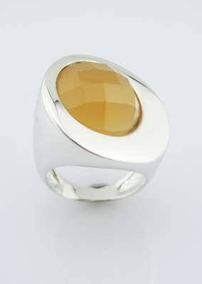 Rings de pierres précieuses irrégulières frappantes en tourmaline vibrante Anneaux en argent sterling faits à la main Anneaux en argent sterling gros Anneaux en argent sterling