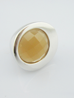 Rings de pierres précieuses irrégulières frappantes en tourmaline vibrante Anneaux en argent sterling faits à la main Anneaux en argent sterling gros Anneaux en argent sterling