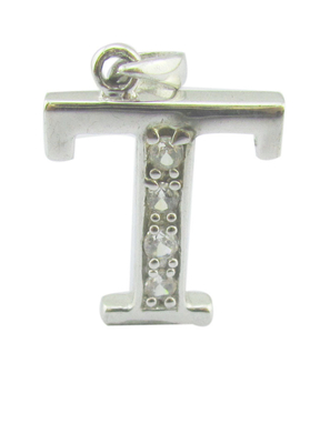 Un bracelet en or blanc de 18 carats avec logo laser et logo gravé