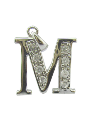 Les charmes des lettres de l'alphabet 18K plaqué d'or Pendentif de l'alphabet pour votre collection pendentif chaîne diamant pendentif de l'alphabet