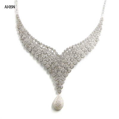 Délicieux 60 grammes 925 colliers en argent sterling pour le port quotidien collier en argent sterling collier diamant