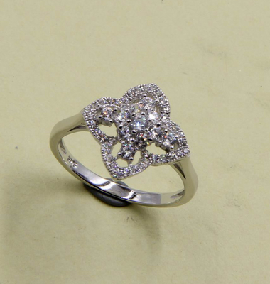 2-3mm 925 Argent CZ Chevron Anneaux de mariage pour promesse de mariée 925 argent anneau argent sterling fleur d'argent anneau bande d'argent rin