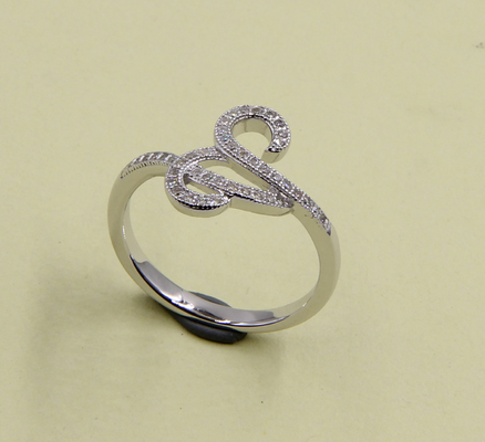 925 Argent Sterling CZ Anneaux à broche avec coupe ronde Anneaux d'empilement en argent sterling Anneaux en argent sterling Turquoise
