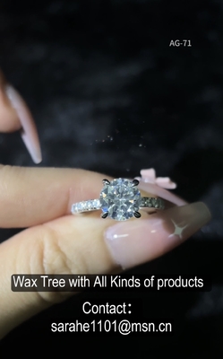 Anneaux de moissanite ronde Diamant minuscule 925 Argent CZ Anneaux avec bande large 2-3 mm Et forme de chevron Anneaux d'argent vintage Anneaux de promesse d'argent sterling Anneaux de promesse d'argent pour femmes Anneaux d'argent Anneaux d'argent Diamant 925