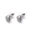 2,6 grammes 925 de la CZ d'OEM argenté Tiffany Heart Earrings Silver de boucles d'oreille