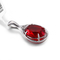 collier pendant de perle de Prada de la pierre gemme 2.21g 925 argentée avec Ruby Pendant