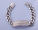 17cm des hommes de 30g 925 Sterling Silver Charms For Bracelets Anti-allergique