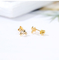 CONTRE l'étoile Diamond Stud Earrings de Diamond Earrings 0.12ct d'or de la clarté 18K