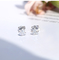 Diamant à double fonction d'oeil de cheval de Diamond Earrings 1.5ct 2.8gram de l'or 18K